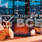 Светодиодный камин Neon-night 'Авангард' с эффектом живого огня 30х13х30 см, батарейки 3хС (не в комплекте) или от USB (в комплекте), фото2