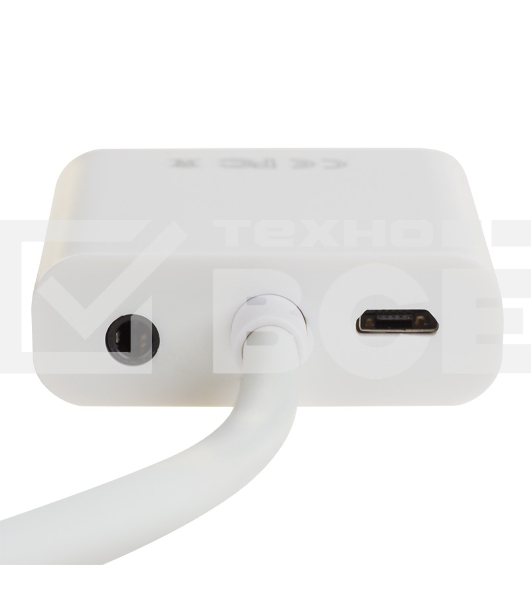 Переходник Rexant шт. HDMI - гн. VGA (провод) + 3. 5 mm Аудио с питанием