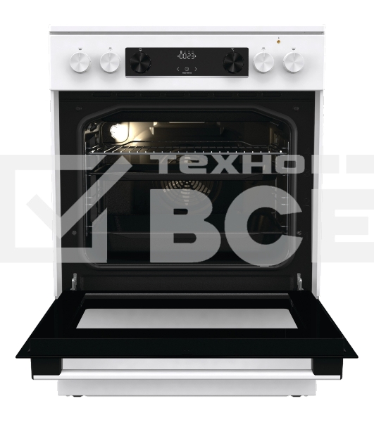 Электрическая плита Gorenje GEC6C40WD белый