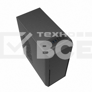 Компьютерный корпус c блоком питания 450 Ватт/ Case Foxline FL-302-FZ450-U32 ATX case, black, w/PSU 450W 8cm, w/2xUSB2.0+2xUSB3.0, w/pwr cord, w/o FAN
