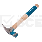 Молоток-гвоздодер Gross AMERICAN HICKORY 380 г, угол 75, магнит, обрезиненная рукоятка, фото3