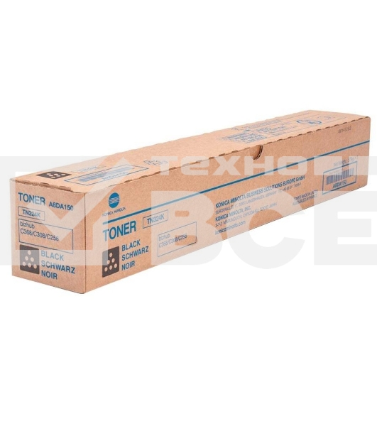 Картридж лазерный Konica-Minolta bizhub C308/C368 черный TN-324K