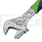 Ключ разводной, 200мм, переставная губка, 2-х комп.рукоятка Сибртех, фото4