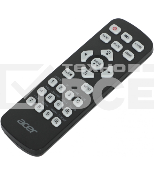 Проектор Acer X1128H, DLP, SVGA, 4800 Lm, 20000:1, EMEA, 2.7 Kg, EURO Power