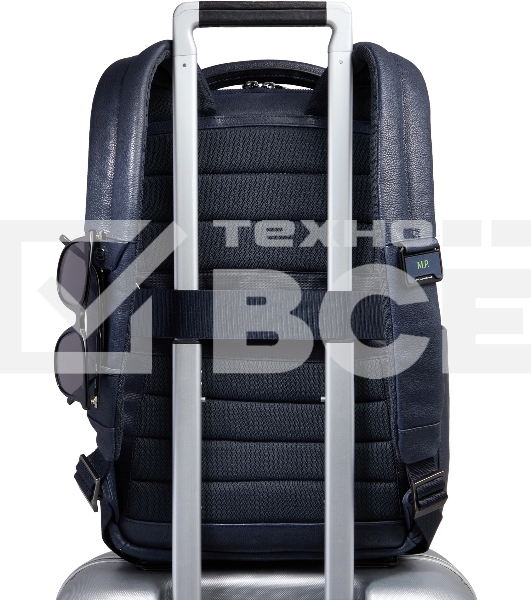 Рюкзак Piquadro Cronus CA6688S134/BLU синий кожа