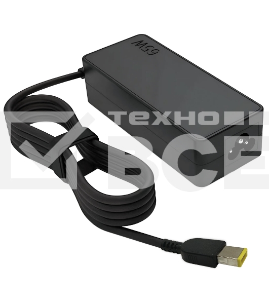 Блок питания Gembird для ноутбуков Lenovo NPA-AC27 20В/3,25А, 65Вт, штекер Flat