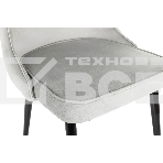 Стул для дома Бюрократ CH-K4 св. серый Holland 09 металл черный на ножках, фото4