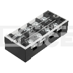 Блок зажимов клеммный Rexant БЗН ТВ-4504 4,0мм2 45A 4 пары, фото 1