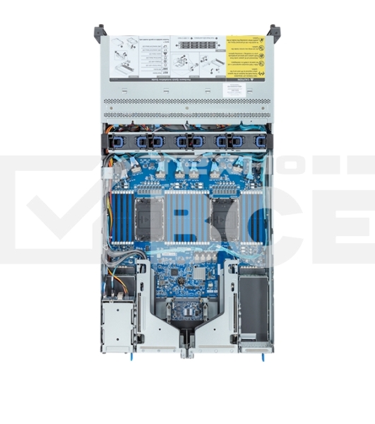 Серверная платформа Gigabyte R283-S96/2U/2xIntel (Gen 4/5)/2xHS/32xDIMM/12xLFF NVME/SAS/SATA + 2xSFF SAS/SATA/2xGbE/2xOCP 3.0/4xFHHL/2x2000W/Rails