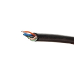 Кабель витая пара Rexant U/UTP cat.5e 4х2х24AWG solid CU PE Outdoor трос черный (м), фото2