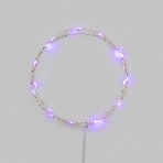 Гирлянда светодиодная Роса 2м 20 LED ФИОЛЕТОВЫЙ IP20 2хАА (в комплект не входят) NEON-NIGHT, фото 1