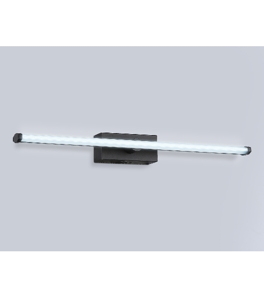 Настенный светодиодный светильник Ambrella light FL6112 BK черный 9W 3000K-6400K 410*40*80