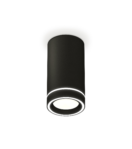 Светильник Ambrella Light XS8162004 SBK/FR черный песок/белый матовый GX53 (C8162, N8434)