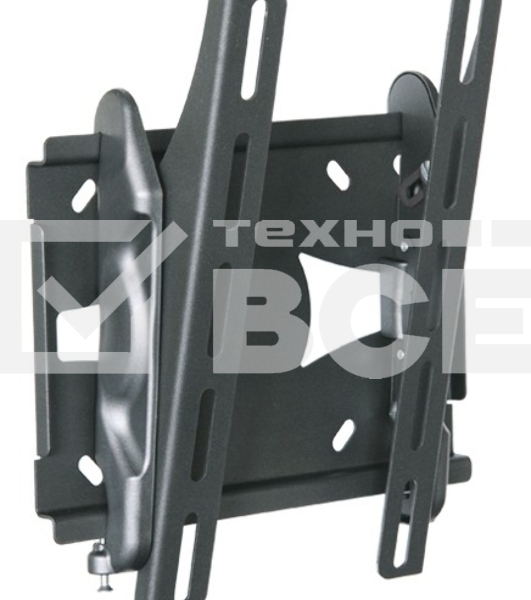 Кронштейн для телевизора Holder LCDS-5010 черный металлик настенный наклон