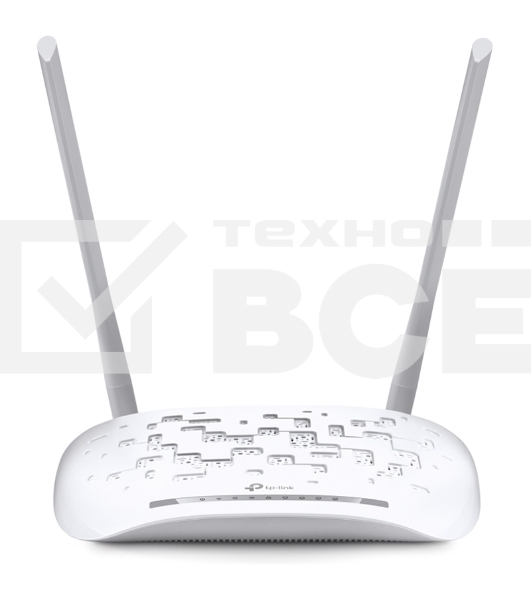 Сетевое оборудование TP-Link SOHO TD-W8961N(RU) 300 Мбит/с, 2T2R, ADSL2/ADSL+, Annex A, 4 порта 100 Мбит/с