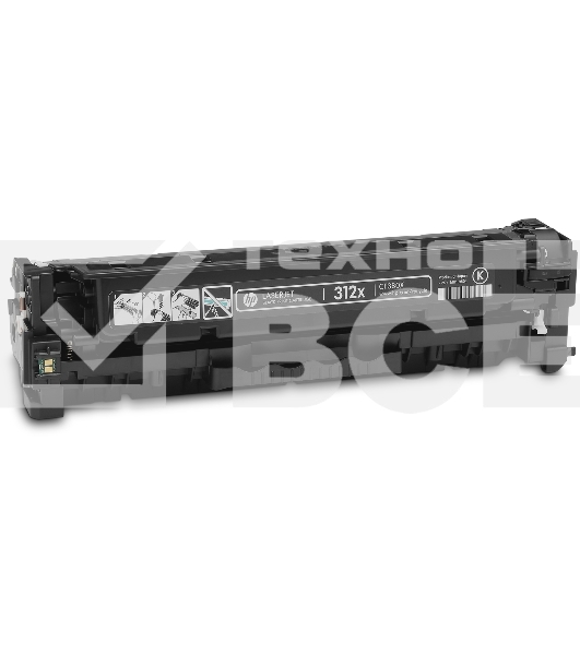 Тонер Картридж HP 312A CF380X черный для HP CLJ Pro M476 (4400стр.)