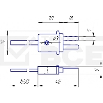 Реле уровня PZ-828 (одноуровневый монтаж на DIN-рейке 35мм 230В AC 16А 1перкл. IP20) F&F EA08.001.001, фото 1