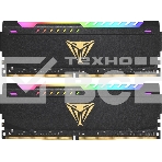 Оперативная память Patriot Viper Steel, DDR4, 32GB (2x16GB), 3200MHz, CL18, с радиатором, RGB, черный, фото7