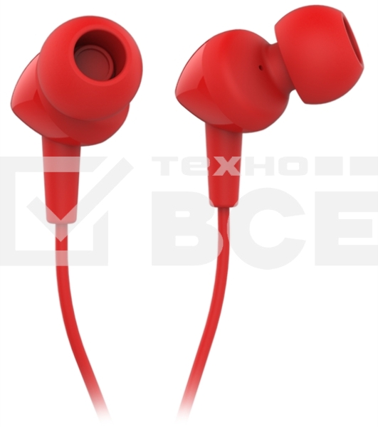 Наушники JBL Гарнитура C100si красный