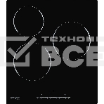 Варочная поверхность Weissgauff HV 430 BS, 45 см, 3 конфорки, стеклокерамика Vitro Ceramic Glass, черная, фото3