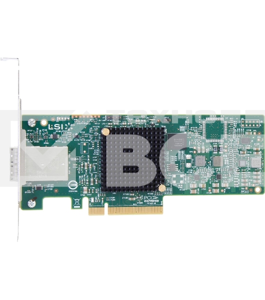 Контроллер LSI SAS 9300-8e SGL (8-Port Ext, 12Gb/s SATA+SAS, PCIe 3.0 HBA)