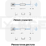 Повторитель беспроводного сигнала Mercusys ME70X AX1800 10/100/1000 белый (упак.:1шт), фото7