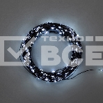 Гирлянда Роса с контроллером 20м, 200LED, IP20, 230В, зеленый провод, белое свечение , фото2