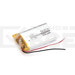 Аккумулятор Li-Pol (батарея) 5x20x30мм 2pin 3.7V/250mAh