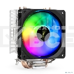 Кулер для процессора ExeGate Wizard EXX400V2-PWM.FRGB серебристый, 120 мм, алюминий/медь, 2400 об/мин, 24 дБ, 4 pin, 140 Вт, 155 мм, фото2