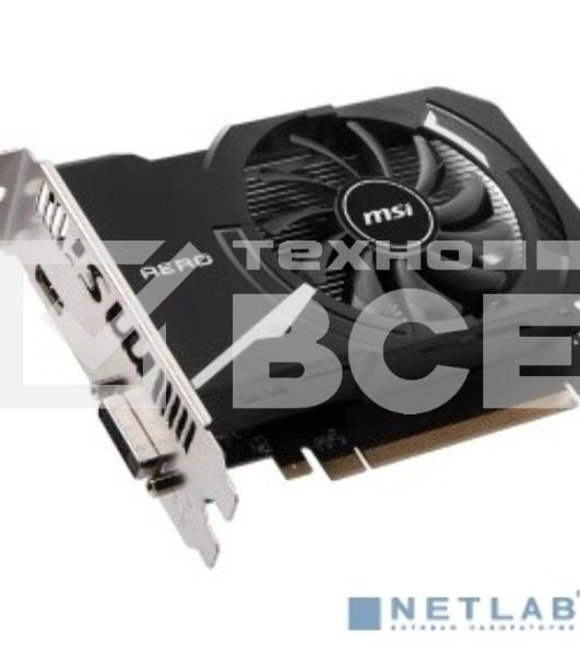 Видеокарта MSI PCIE16 GT1030 2GB GDDR4 GT 1030 AERO ITX 2GD4 OC