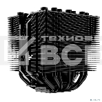 Кулер ID-COOLING SE-207-XT SLIM черный 120мм алюминий+медь 1800rpm 35db 4-pin 220W 135мм, фото11