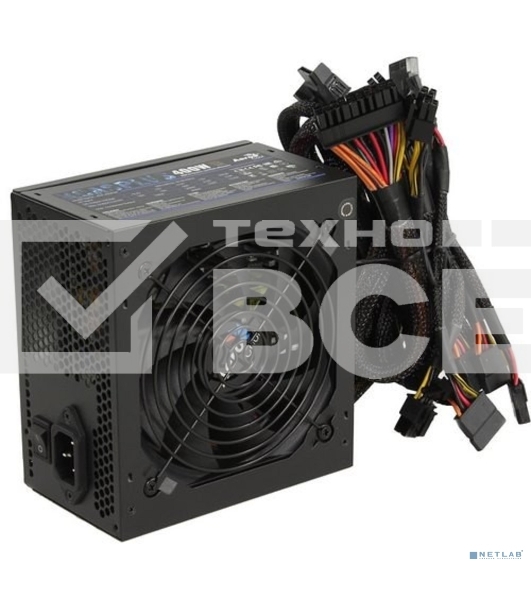 Блок питания Aerocool / Formula KCAS PLUS 400W, Ret, ATX, 80+ Bronze, APFC, 2xPCIe 6+2P, 6xSATA, 4xPATA, 12cm fan