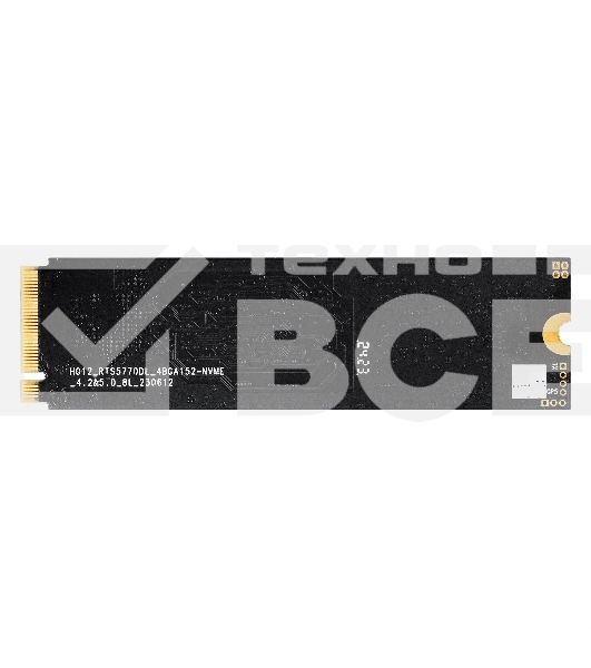Накопитель SSD ExeGate NextPro+ KC4000TP512, 512Gb, M.2 2280, PCIe 4.0 x4, NVMe, R/W 5000/3600