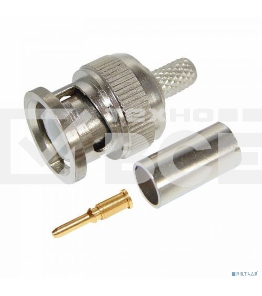 Разъем штекер BNC RG-6 обжим Rexant