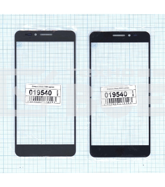 Стекло для Meizu MX6 черное
