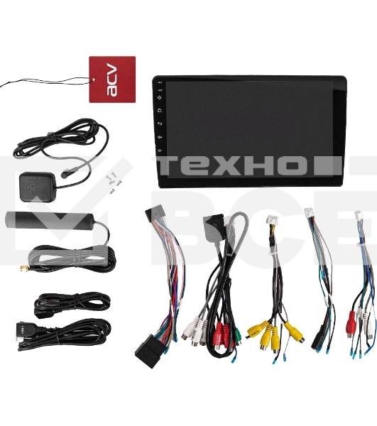 Автомагнитола ACV AD-9007 2DIN 4x50Вт v5.0 6000Mb DSP Android 11 9