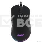 Мышь проводная Acer OMW190 черный, 6400 dpi, USB, кнопки - 6, фото2