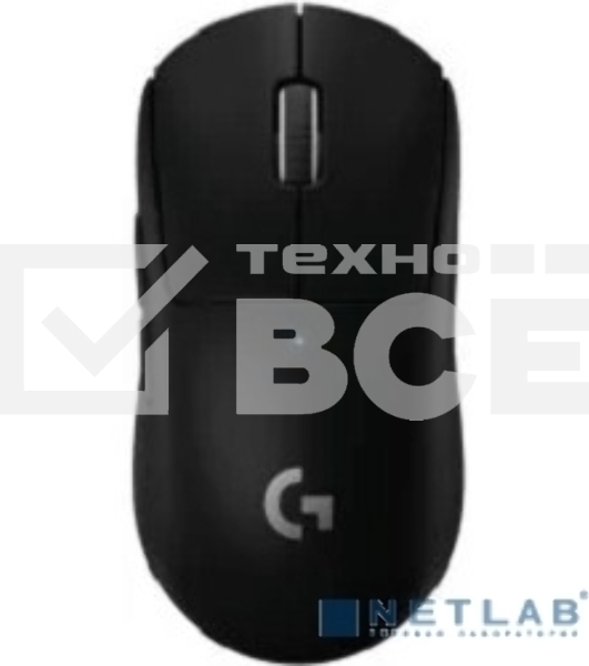 Мышь беспроводная Logitech G PRO X SUPERLIGHT черный, 25600 dpi, радиоканал, USB, кнопки - 5