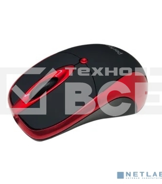 Мышь проводная Perfeo ORION черный/красный, 1000 dpi, USB, кнопки - 3