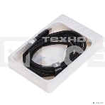 Кабель Rexant Type-C – Type-C, 3A, 60Вт, 1м, в черной нейлоновой оплетке, фото2