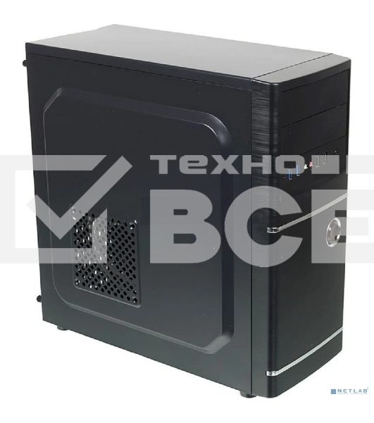 Компьютерный корпус Accord ACC-B301 черный без БП ATX 3x120мм 2xUSB2.0 2xUSB3.0 audio