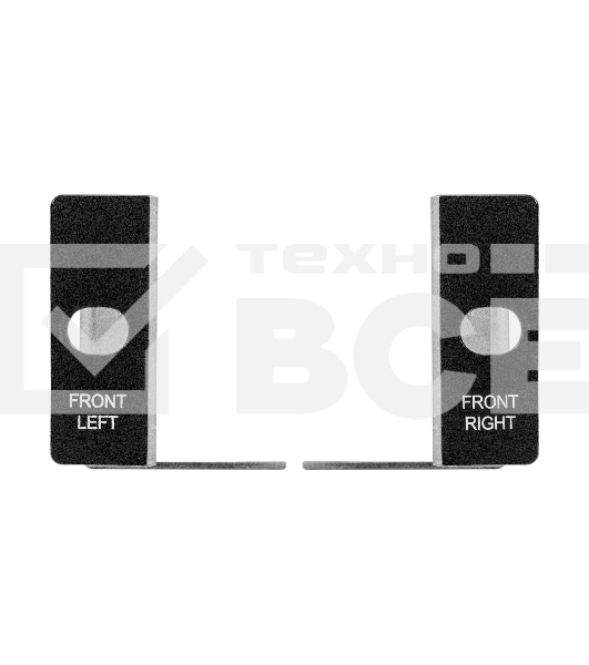 Направляющие универсальные регулируемые ExeGate RF-600-24' (набор креплений) (продольные, высота 43 мм, длина в сложенном/раздвинутом виде 600/925 мм, нагрузка до 45 кг)