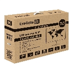 Монитор с аудио выходом 23.8' 100 Гц ExeGate SmartView EZ2400A (IPS LED Grade A+, FHD, 1920x1080@100Hz, 16:9, 250cd/m2, 1500:1, 178°/178°, 5ms, D-Sub, HDMI, DisplayPort, audio-out, FreeSync, Flicker-free, Low Blue Light, HDMI cable 1.5m, VESA, регулировка наклона (tilt), black), фото 1