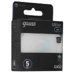 Лампа cветодиодная Gauss GX53 8W 680lm 6500K диммируемая LED, фото24