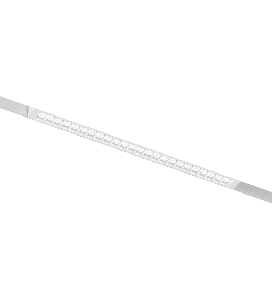 Трековый линейный светильник Ambrella light GL8080 WH белый IP20 18W 3000-6000K 220V 24° 410*25*41