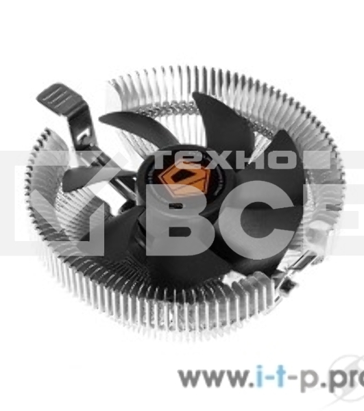 Кулер Cooler ID-Cooling DK-01 черный/серебристый 92мм алюминий 2500rpm 29db 95W 52мм