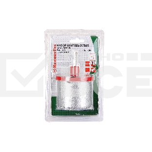 Набор коронок Hammer Flex 224-204 DR CR 65кафель\кирпич, 4шт.:33,53,67,83мм+адаптер