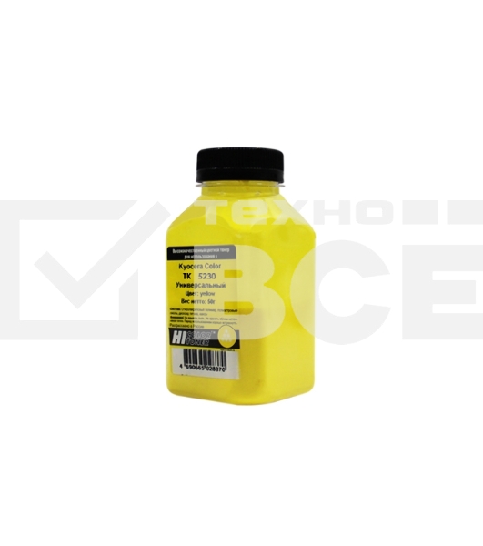 Тонер Hi-Black Универсальный для Kyocera Color TK-5230, Y, 50 г, банка