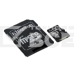 Флеш карта microSDHC 128GB microSDXC Kingston <SDCS2/128GB> Class10 UHS-I Canvas Select up to 100MB/s с адапт., фото7