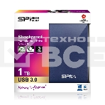 Внешний жесткий диск Silicon Power USB 3.0 1Tb A80 SP010TBPHDA80S3B Armor (5400 об/мин) 2.5